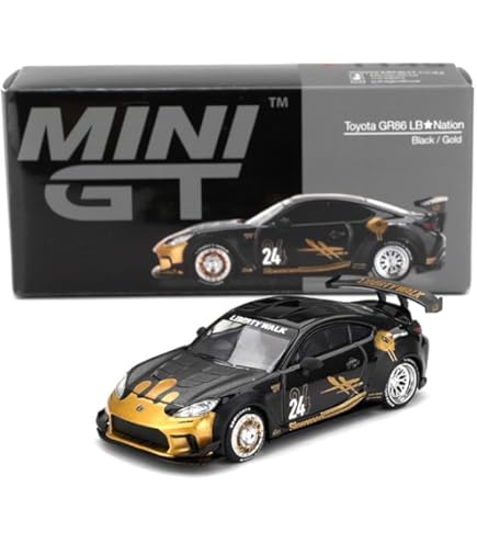 Amazon | MINI GT 1/64 Pandem GR スープラ V1.0 オレンジ (左ハンドル