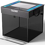 Oasser カラスよけゴミ箱 125Lカラスよけネット 大容量ゴミネット ステーション 折りたたみ式 屋外屋内置き 戸別回収向け ブラック