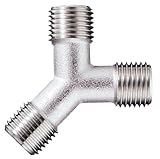 ビハウス(BeHAUS) Y型ニップル 同径 平行めねじ用 N-122Y