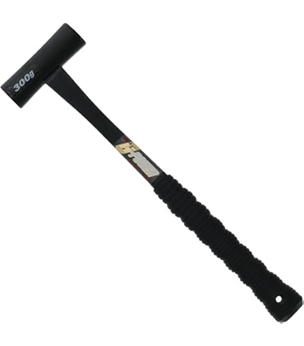 Amazon | かじ平 ステンレス八角玄能 うねり龍彫金入 黒檀柄 375g