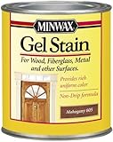 Minwax 66050 1 Quart Gel Stain Interior Wood, Mahogany by Minwax [並行輸入品]