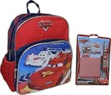 Disney Pixar Cars Deluxe 10" School Mini-Backpack W/ Bonus Notepad & Pen [並行輸入品]