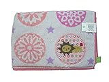 日繊商工 monumonu cute モヌカレイド バスタオル ピンク MNC-20003