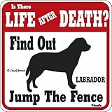LIFE AFTER DEATH LABRADOR サインボード：ラブラドール [並行輸入品]