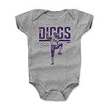 500レベルのStefon Diggs Infant & Baby Onesieロンパース – MinnesotaサッカーファンギアNFL公認選手Association – Stefon Diggsハ