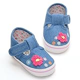 （イスタミコ) Estamico 女の赤ちゃんの「デニムフラワーシューズ 13センチメートル
