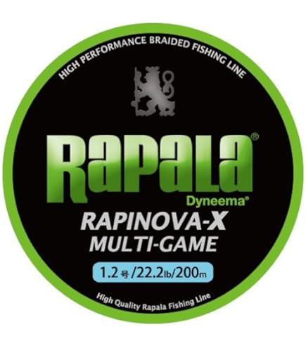 rapara PEライン0.2号×5個 0.3号×6個 Amazon.co.jp: Rapala(ラパラ) PEライン ラピノヴァX マルチゲーム