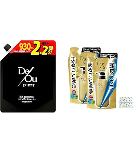 Amazon | デ・オウ 【医薬部外品】薬用シャンプー 詰替用 2個セット+極