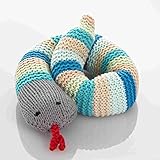 Pebble Hand Made Snake Rattle - Turquoise [並行輸入品]