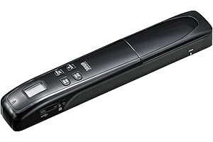 サンワサプライ ポータブルハンディスキャナ PSC-HS2BK ブラック