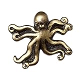 Big Sky Hardware Sierra Lifestyles Octopus Knob, Antique Brass by Big Sky Hardware