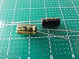 ＜10Ｖ　220μＦ　高周波・低抵抗電解コンデンサー＞電解コンデンサー　2個＜1ca-100＞