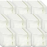Baby Newborn Handkerchief Bamboo Fiber Bath Wash Cloths Bibs Towels 35x33Cm Pattern (100P)