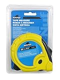 Task Tools 01162 25-Feet Tuf-E-Nuf Tape Measure with Rubber Jacket [並行輸入品]
