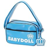 ベビードール 名札ケース付 通園バッグ キッズ ベビー ターコイズブルー