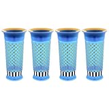 Sassy Grow Up Cup, Blue/Orange, 12 Ounce, 4-Count by Sassy