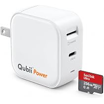 Maktar Qubii 本体 USB-A バックアップ Amazon.co.jp: Maktar Qubii Power (256GB microSDセット) 【充電し