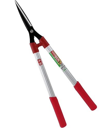 Amazon | 千吉(Senkichi) アルミ柄ステンレス刈込鋏 長柄 ギザ付 刃長