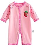 【SEBLES】ベビー 赤ちゃん カバーオール キャラクター 可愛い マスコット カジュアル コットン 綿 長袖 長ズボン プリント ユニセックス 前開き 春秋 春 秋 3ヶ月 6ヶ月 12ヶ月 パジ