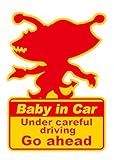 ライセンス取得済み★ウルトラマンシリーズ☆Baby in Car ステッカー★カネゴン BIC-3