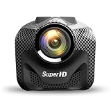 WiFi Dash Cam, MERRILL Full HD 1920 x 1296P Video & Audio Car Camera Recorder with Parking Mode, Loo