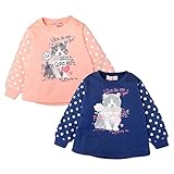 (ピンク/90cm)ベビー服 女の子 トレーナー ドット 猫プリント 裏起毛 Aライン テールカット 女児 ベビー
