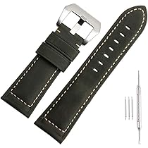 パネライ ラバーベルト 26mm カウッチュー MSサイズ パネライ】違いを比較！純正ラバーストラップ（カウッチュー