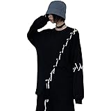 Amazon Lily Leclaire メンズ シャツ 長袖 黒 白 スチームパンク 服 肩出し トップス パンクロック V系 シャツ 通販