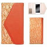 ホワイトナッツ iPhone6 Plus (5.5inch) スマホケース 手帳 ラブリーレター オレンジ[orange] ケース アイフォンシックス プラス 手帳型 カバー スマホカバー WN-OD163601_LL