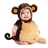 beauty factory お猿さん 風 ロンパース カバーオール 全身タイプ 着ぐるみ 赤ちゃん ベビー
