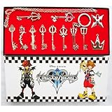 [Uomrud] キングダムハーツ キーホルダー ペンダント セット ソラ キーブレード キーチェーン 豪華セット クリスマス 贈り物 (Silver)