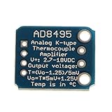Baosity 高品質　熱電対　アンプ　アナログ出力モジュール2個入り　AD8495 ARMZ サーマル　K-Type　