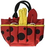Toysmith TS22885 Ladybug Garden Tote Set