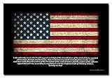 アメリカ国旗US Military Oath Officeの8 x 12メタルサイン