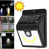 k-outdoor ソーラーライト 人感センサーライト 太陽発電 省エネ 20LED 屋外照明 高輝度 壁掛け式 IP64防水 夜間自動点灯 軒先/壁掛け/玄関/駐車場/庭先などに適用