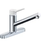 Amazon | LIXIL(リクシル) INAX シングルレバー混合水栓 ホワイト SF