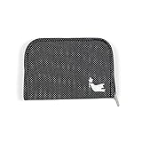 ローズマダム ハト刺繍入り母子手帳ケース ブラック M 854-0017-02