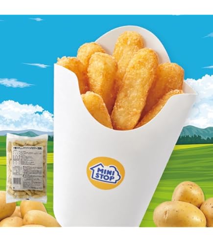 ポテト Amazon.co.jp: MINISTOP X Fried Potatoes 1 Bag 500g [Frozen Food