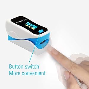 大画面反転液晶 家庭用指先型測定器 日本から出荷*全品1年保証付