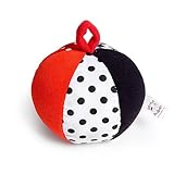 Baby's First Ball - Black, White & Red Jingle Ball [並行輸入品]