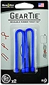 NITEIZE(ナイトアイズ) ギアータイ 6インチ 2個入 ブルー GT6-2PK-03 (日本正規品)
