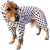 犬服 VERY ストレッチフルカバーレインコート 4脚タイプ 12号 大型犬 ドッグウェア