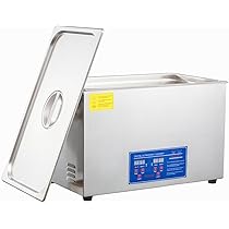 超音波洗浄器 600W 加熱・強度・時間調整可 Amazon | Kurflo 超音波洗浄機 超音波洗浄器 卓上超音波洗浄機