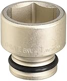 トネ(TONE) インパクト用ソケット 6角 6NV-41 対辺寸法:41×差込角:19×全長:58mm 1個