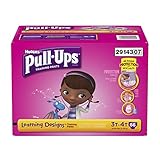 Pull-Ups Training Pants with Learning Designs for Girls, 3T-4T, 66 Count (Packaging May Vary) by Pul
