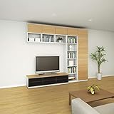 大建工業 収納 MiSEL LIVING PLAN41  開口2666mm FLK-HS041HA2 オーク柄/ブラック 幅3333×奥行470（320）×高さ2295mm スタイリッシュ ファニチャ