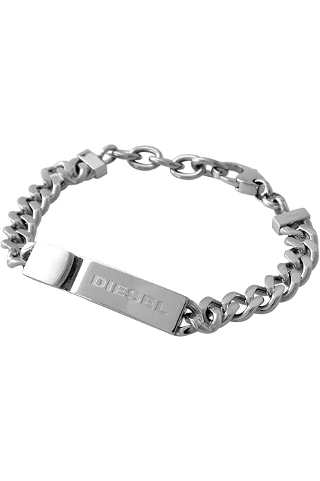 Amazon.co.jp: DIESEL ディーゼル DX0966040 ロゴプレート＆チェーン 