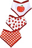 (AFROMARKET) かわいいスタイ かわいいよだれかけ よだれかけ スタイ ビブ ベビー かわいい おしゃれ よだれ掛け 新生児 男の子 女の子 赤ちゃん グッズ プレゼント 3枚 セット