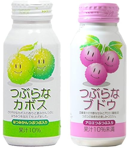 Amazon.co.jp: つぶらなカボスとつぶらなブドウ(190g×30×3)(3箱セット