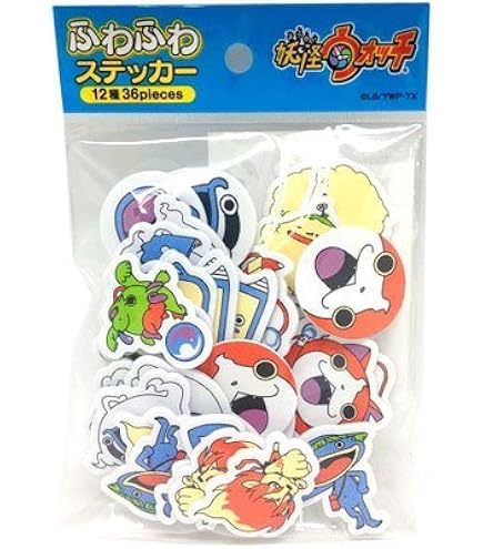 Amazon.co.jp: 妖怪ウォッチ BIGプクプクシール2 ジバニャン : おもちゃ